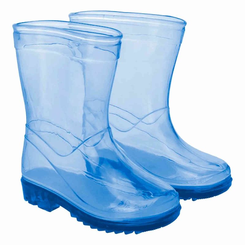 Galocha Infantil nº30/31 Pimpolho Azul Transparente (MP)