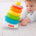 brinquedo para bebês fisher-price pirâmide de argolas gkw58
