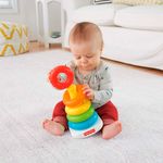 brinquedo para bebês fisher-price pirâmide de argolas gkw58