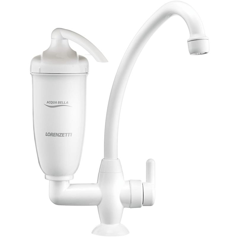 filtro de água mesa lorenzetti acqua bella branco