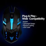 teclado e mouse usb gamer combat combo argom kb51 arg-kb-2051bk (mp)