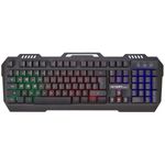 teclado usb combat gaming arg-kb-2056bk argom (mp)