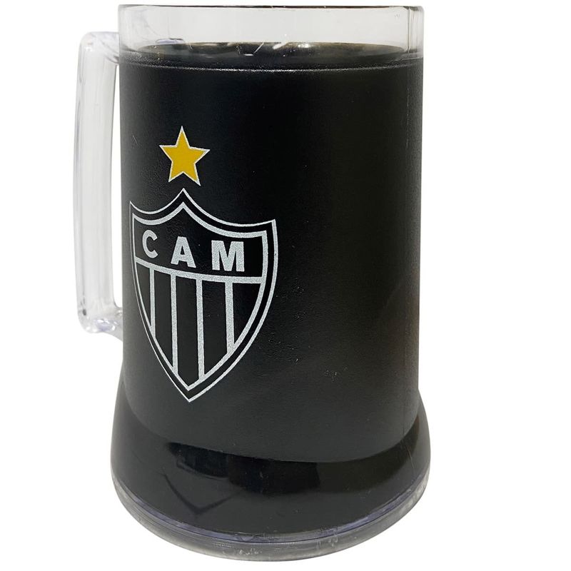 caneca gel atlético mineiro escudo cebola brindes (mp)