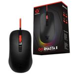 mouse usb gamer com fio fantech rhasta ii g13 preto (mp)