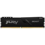 memória ram kingston 8gb ddr4 3200mhz fury beast kf432c16bb/8 (mp)