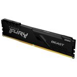 memória ram kingston 8gb ddr4 3200mhz fury beast kf432c16bb/8 (mp)