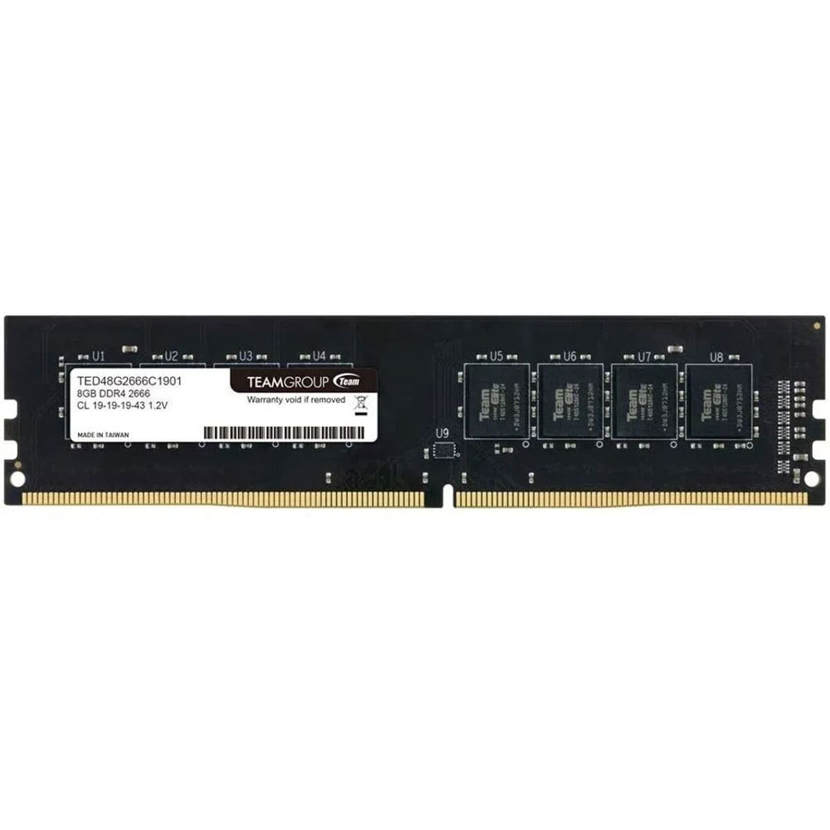 メモリー TEAM ELITE DDR4-2666 16GB Memória RAM Team Group Elite 16GB DDR4 2666MHz