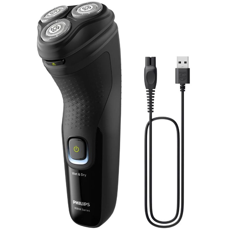 barbeador philips comfort cut x3021/00 preto