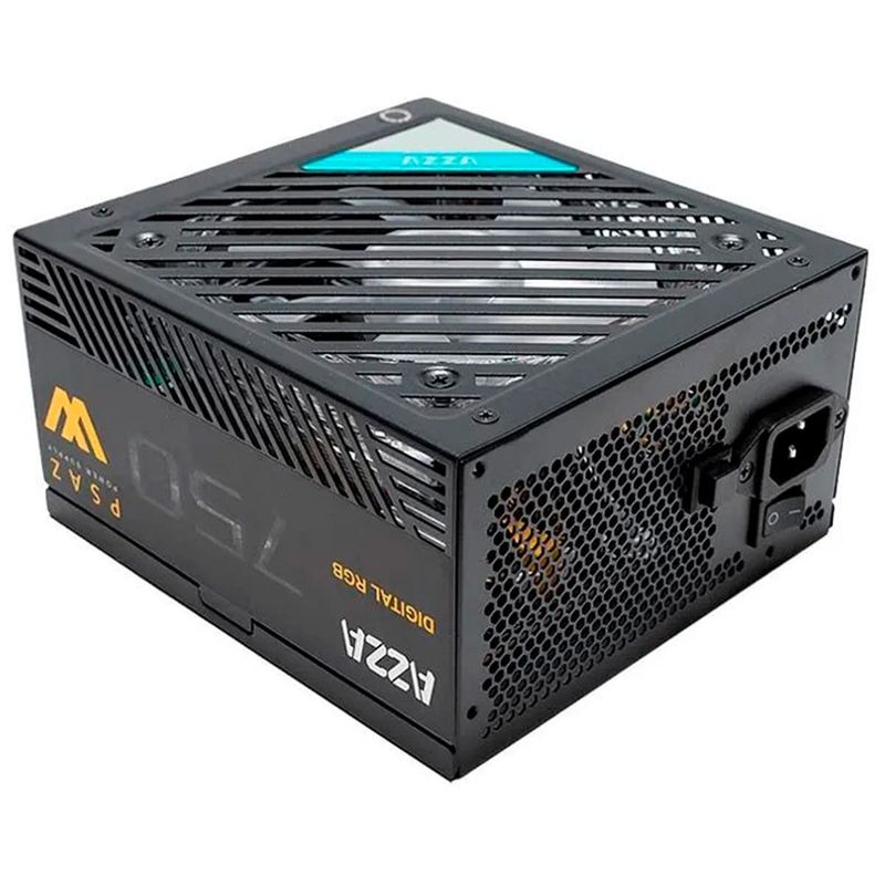 fonte azza atx 750w 80 plus bronze argb (mp)