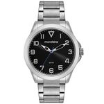 relógio masculino mondaine prata 32605g0mvne2