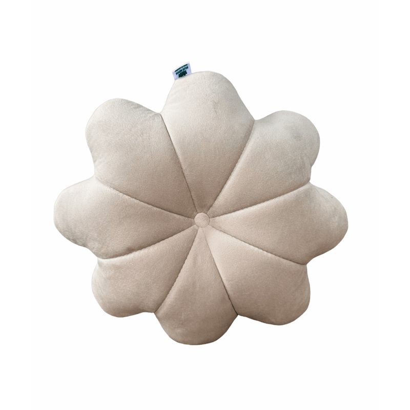 almofada belos móveis flor veludo cru (mp)