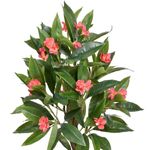 planta artificial grillo frangipania plumeriatoque real rosa 145cm (mp)