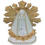 imagem resplendor de nossa senhora aparecida santorine perolada (mp)