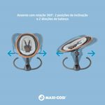 cadeira de descanso maxi cosi swing cassia mc essential cinza (mp)