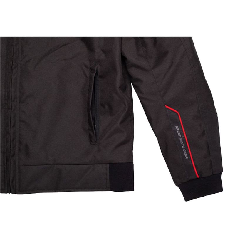 jaqueta para motoqueiro motosky r masculina tamanho g preta (mp)