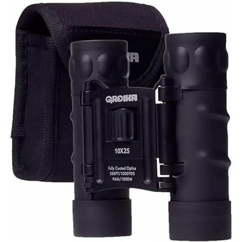 binóculos greika 10x25 com bolsa ws1025 (mp)