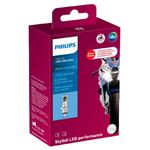 lâmpada para farol philips h4 led ultinon moto (mp)