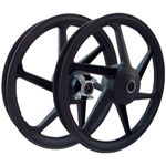 aro liga leve bhd fan 125 ks 2009 a 2019 freio a tambor mod 6 pontas preto (mp)