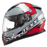 capacete texx fechado wing superstar cinza 60 (mp)