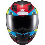 capacete texx fechado hawk ride azul preto 62 (mp)