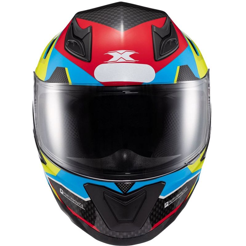 capacete texx fechado hawk ride azul preto 62 (mp)