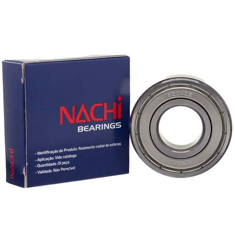 rolamento nachi 6204zze (mp)