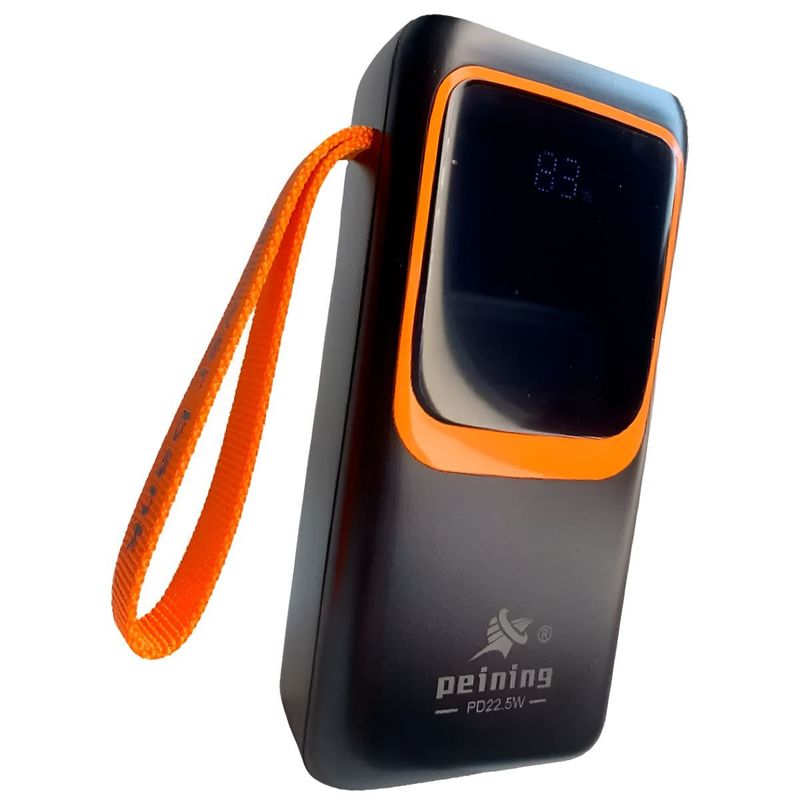 carregador portátil pening 30000mah wup preto (mp)