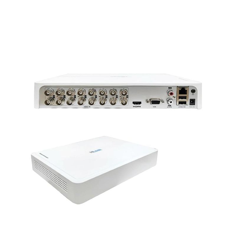 dvr gravador de vídeo digital hilook 1080p lite dvr-116g-k1 (mp)