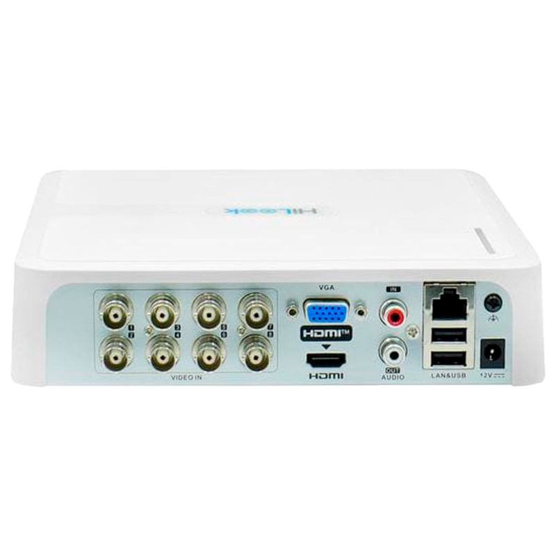 dvr gravador de vídeo digital hilook 1080p lite dvr-108g-m1 (mp)