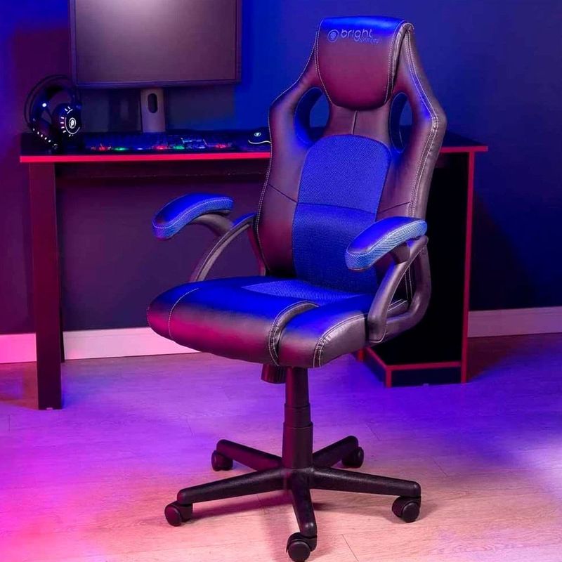 cadeira gamer bright azul 0601 (mp)