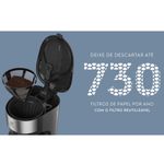 cafeteira electrolux efficient inox ecm22