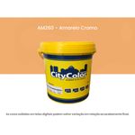 tinta acrílica citycolor econômica fosco amarelo cromo 3,6 litros 064am260 (mp)