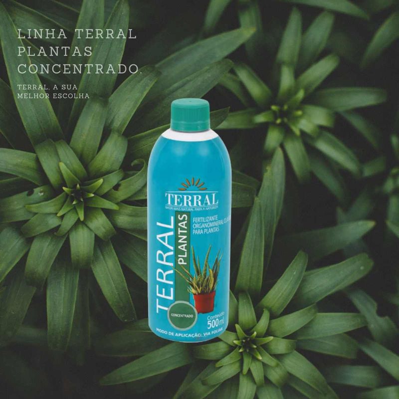 fertilizante terral plantas concentrado 500ml (mp)