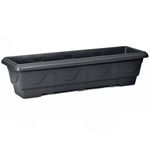 jardineira nutriplan romana para mudas médias 80cm preto - 6100403-07 (mp)