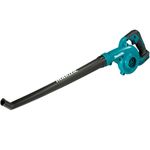 combo makita parafusadeira/furadeira + soprador de ar a bateria 18v 3.0ah kit dhp453sfx8+dub183z (mp)