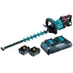 aparador de cerca viva makita a bateria 18v 5.0ah 600mm duh601pte (mp)