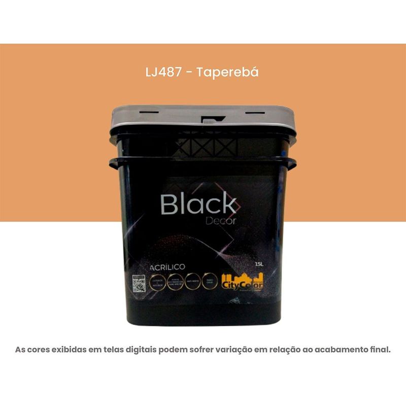 tinta acrílica citycolor premium semibrilho 15l taperebá (mp)