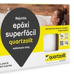 rejunte epóxi quartzolit superfácil 1kg branco (mp)