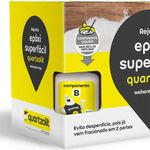 rejunte epóxi quartzolit superfácil 1kg marfim (mp)