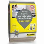 rejunte quartzolit porcelanatos e cerâmicas 5kg branco (mp)