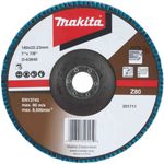 disco de lixa makita flap grao z80 180 mm d-63840 (mp)