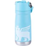 garrafa térmica stanley flip straw kids 500ml pool 8130 (mp)