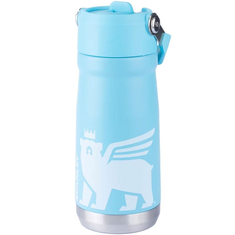 garrafa térmica stanley flip straw kids 500ml pool 8130 (mp)