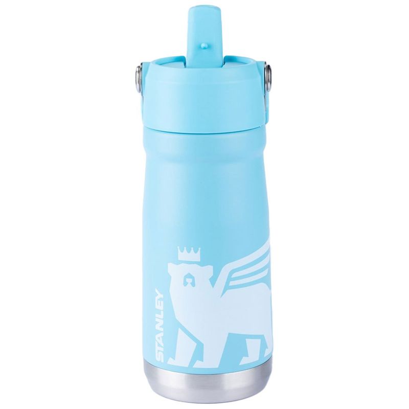 garrafa térmica stanley flip straw kids 500ml pool 8130 (mp)