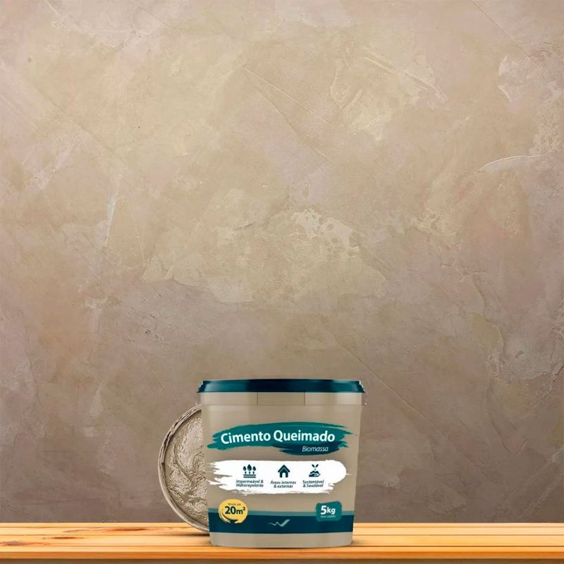 cimento queimado biomassa 5kg sertão (mp)