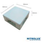 arandela led bivolt 6w 3000k luz amarela al14 branca - nitrolux (mp)