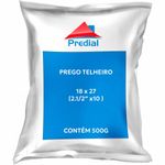 prego telheiro galvanizado 18x27 500g - predial metais (mp)