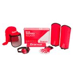 kit de segurança branco roçador completo (mp)