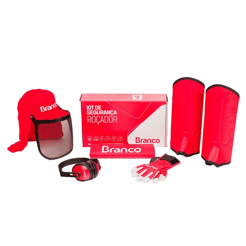 kit de segurança branco roçador completo (mp)