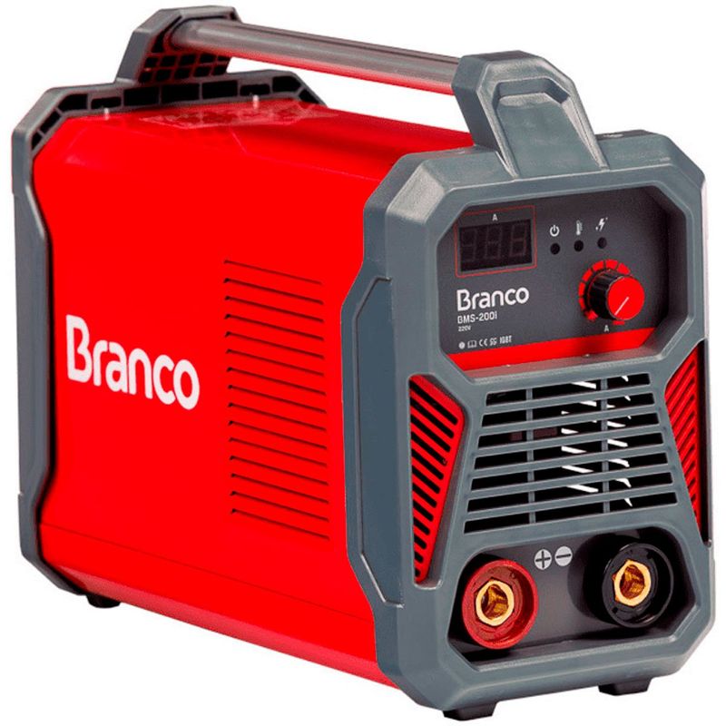 inversora de solda branco monofásica 200a 220v bms 200i (mp)